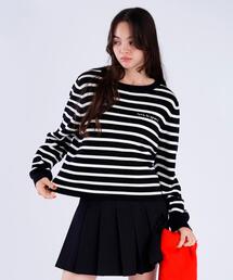 00s agnes.b border knit 肩ボタン ニット ボーダー 00s agnes.b border knit 肩ボタン ニット ボーダー agnes b
