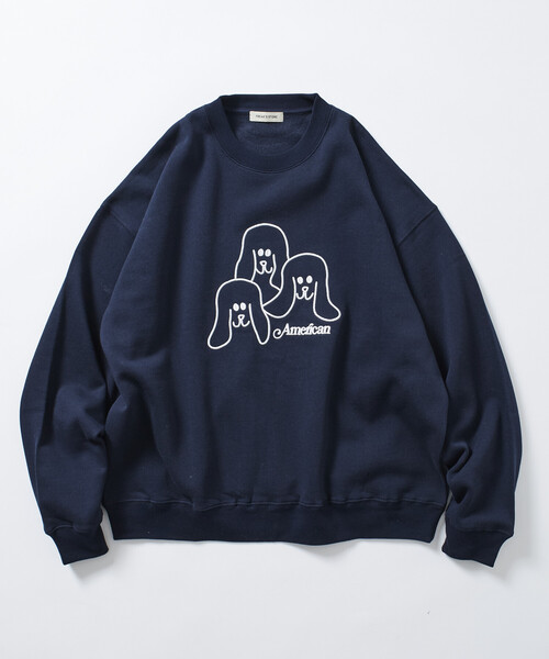 セール】限定展開 リラックスフィット アニマルグラフィック刺繍