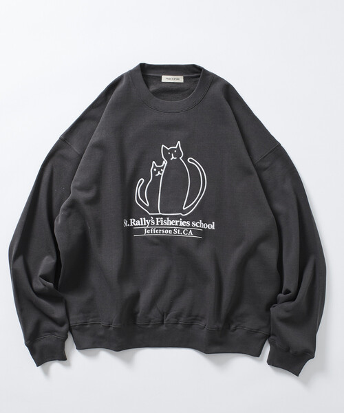 セール】限定展開 リラックスフィット アニマルグラフィック刺繍