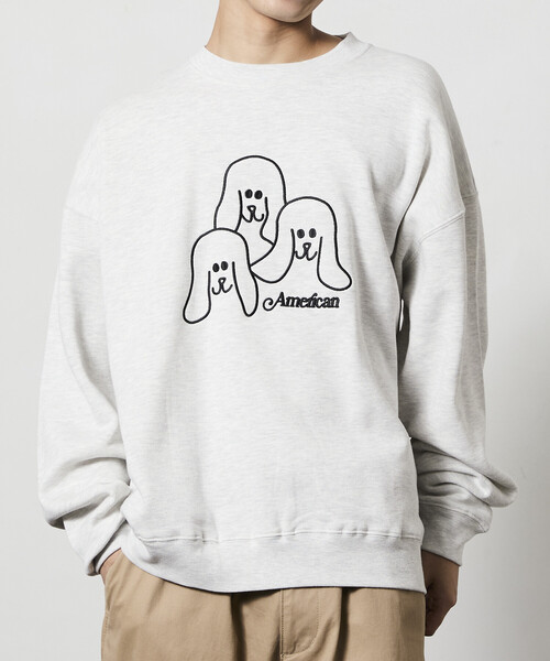 クルーネックスウェット XLサイズ ファンフェスタ限定品 SANTACRUZ サンタクルーズ トレーナー レディース クルーネック