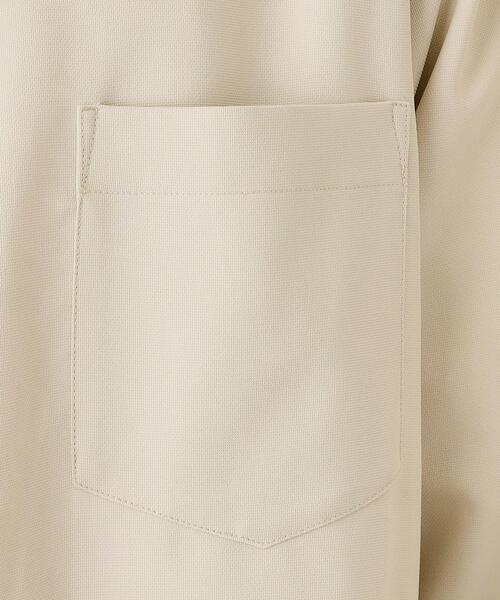 THE SHOP TK （ザ ショップ ティーケー ）の「TECLINO／テクリーノ 長袖オックスシャツ【洗濯機OK】（シャツ/ブラウス・メンズ・ブラウン系その他/チャコールグレー/ライトグレー・02/03/04）」の10枚目の写真