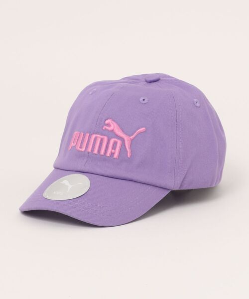 PUMA(プーマ)の「《PUMA》ESS NO.1 ロゴBBキャップ ジ(キャップ・キッズ・ブラック/ホワイト/ラベンダー/ブルー系その他・M/S)」の4枚目の写真