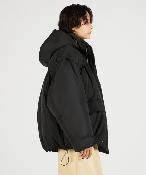 PRANK PROJECT（プランクプロジェクト）の「オーバーパファーダウンジャケット / Over-Puffer Down Jacket（ダウンジャケット/コート・レディース・ホワイト/レッド/ブラック・FREE）」の12枚目の写真