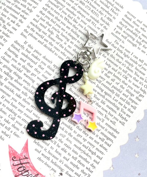 WEGO（ウィゴー）の「WEGO/メロディチャームキーホルダー（キーホルダー・レディース・その他5/その他3/その他2/その他4/その他1・FREE）」の2枚目の写真