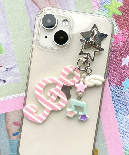 WEGO（ウィゴー）の「WEGO/メロディチャームキーホルダー（キーホルダー・レディース・その他5/その他3/その他2/その他4/その他1・FREE）」の3枚目の写真