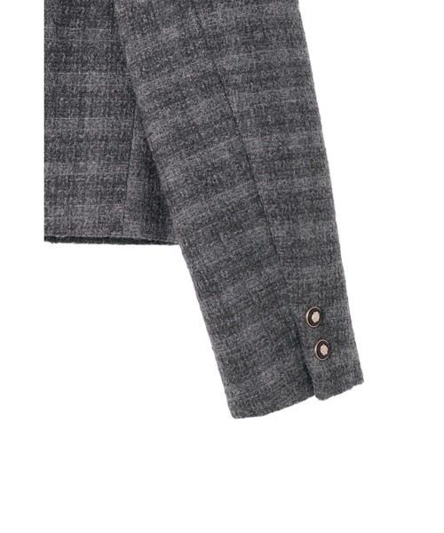 Charlotte Tweed Jacket（ノーカラージャケット）｜Her lip to（ハー