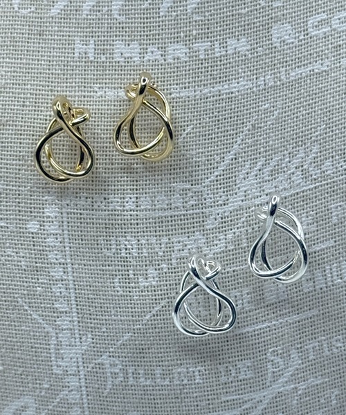 セール】ニュアンスノットピアス（ピアス（両耳用））｜Heartdance