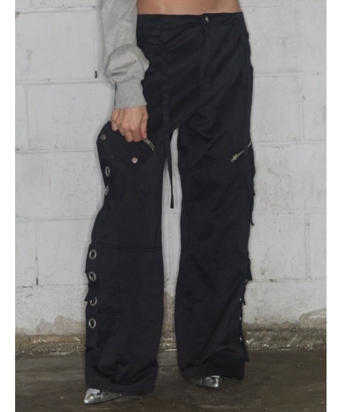 セール】【FANCY CLUB】DETACHABLE CARGO STRAP PANTS / 【ファンシー