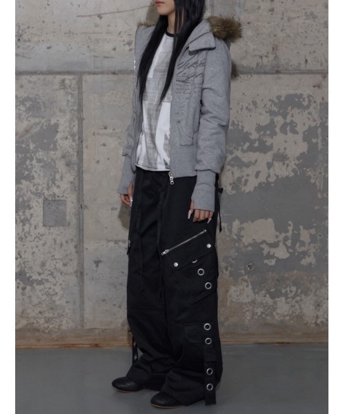 セール】【FANCY CLUB】DETACHABLE CARGO STRAP PANTS / 【ファンシー