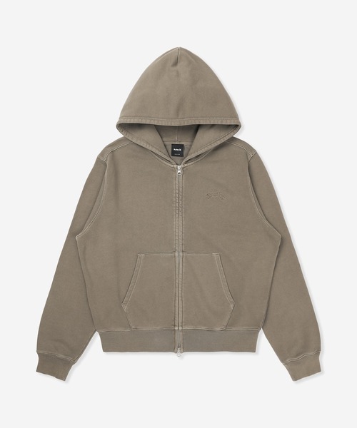 Hurley （ハーレー）の「【Hurley:ハーレー】スウェットフルジップフーディー　ジップパーカー　SWEAT OE PIGMENT FZ HOODIE（パーカー・メンズ・ブラック/カーキブラウン/ネイビー/ピンク・SMALL/MEDIUM/LARGE/X-LARGE）」の5枚目の写真