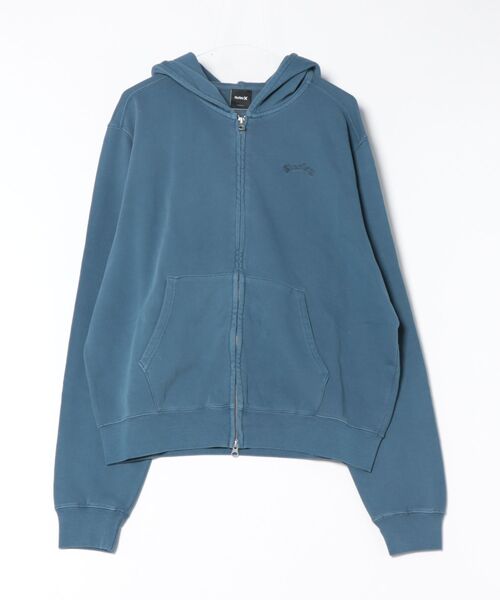 Hurley （ハーレー）の「【Hurley:ハーレー】スウェットフルジップフーディー　ジップパーカー　SWEAT OE PIGMENT FZ HOODIE（パーカー・メンズ・ブラック/カーキブラウン/ネイビー/ピンク・SMALL/MEDIUM/LARGE/X-LARGE）」の15枚目の写真