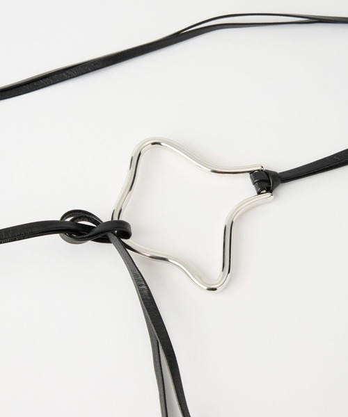 BARNYARDSTORM（バンヤードストーム）の「BARNYARDSTORM / ニュアンスパーツベルト（ベルト・レディース・ブラック・0）」の13枚目の写真