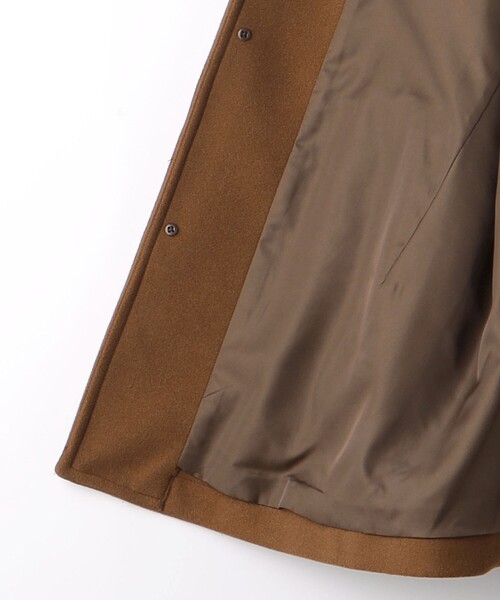 A DAY IN THE LIFE UNITED ARROWS（アデイインザライフユナイテッドアローズ）の「ニット メルトン ショールカラー コート＜A DAY IN THE LIFE＞（その他アウター・メンズ・ベージュ/オリーブ・S/M/L/XL）」の5枚目の写真