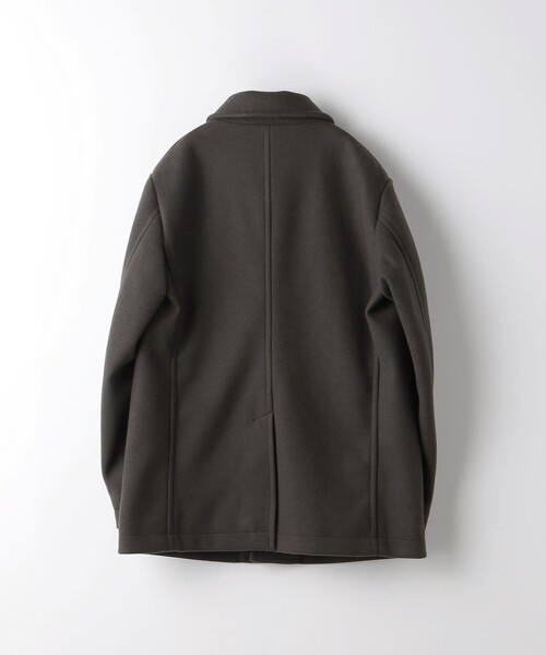 A DAY IN THE LIFE UNITED ARROWS（アデイインザライフユナイテッドアローズ）の「ニット メルトン ショールカラー コート＜A DAY IN THE LIFE＞（その他アウター・メンズ・ベージュ/オリーブ・S/M/L/XL）」の7枚目の写真