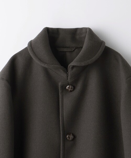 A DAY IN THE LIFE UNITED ARROWS（アデイインザライフユナイテッドアローズ）の「ニット メルトン ショールカラー コート＜A DAY IN THE LIFE＞（その他アウター・メンズ・ベージュ/オリーブ・S/M/L/XL）」の8枚目の写真