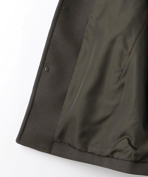 A DAY IN THE LIFE UNITED ARROWS（アデイインザライフユナイテッドアローズ）の「ニット メルトン ショールカラー コート＜A DAY IN THE LIFE＞（その他アウター・メンズ・ベージュ/オリーブ・S/M/L/XL）」の9枚目の写真