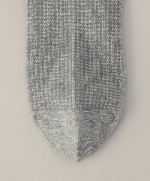 COMME CA MEN（コムサメン）の「千鳥柄 クルーソックス（ソックス/靴下・メンズ・ブラック/ネイビー/グレー/ブラウン・27.0cm）」の7枚目の写真