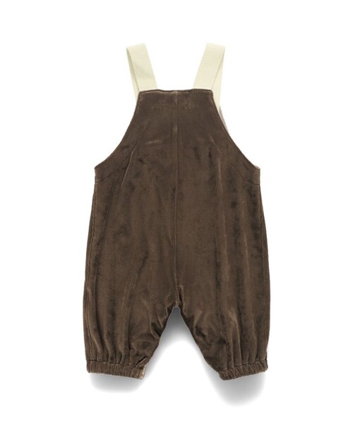 BRANSHES（ブランシェス）の「【ベビー / あったか】ニットコールサロペット（サロペット/オーバーオール・キッズ・ベージュ/ブラウン・80/70）」の9枚目の写真