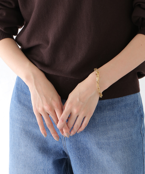 SLOBE IENA（スローブイエナ）の「HARPIE/ハーピー チェーンブレスレット APOLLO（ブレスレット・レディース・ゴールド・FREE）」の10枚目の写真