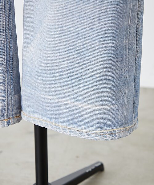 BEARDSLEY（ビアズリー）の「《LEVAR》デジタルプリントデニム（デニムパンツ・レディース・ブルー・MEDIUM）」の19枚目の写真