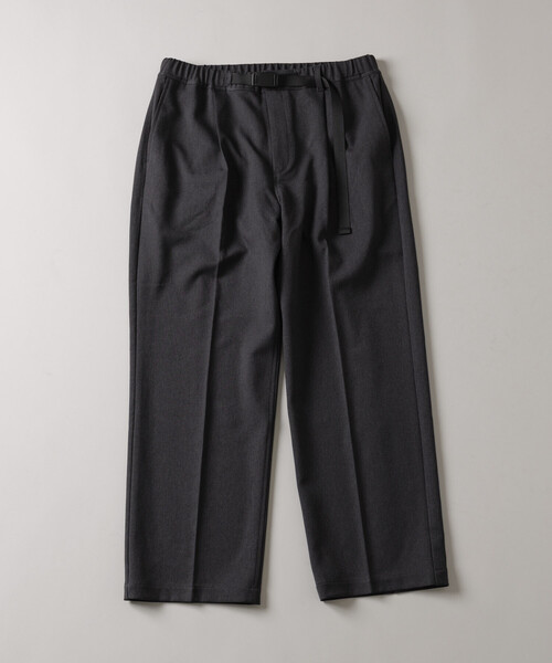 FREAK'S STORE（フリークスストア）の「T/R ウェービングベルト スラックスパンツ（スラックス・メンズ・その他13/ブラック/チャコールグレー/グレー・LARGE/MEDIUM）」の5枚目の写真