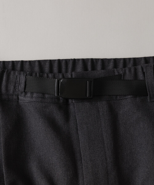 FREAK'S STORE（フリークスストア）の「T/R ウェービングベルト スラックスパンツ（スラックス・メンズ・その他13/ブラック/チャコールグレー/グレー・LARGE/MEDIUM）」の7枚目の写真