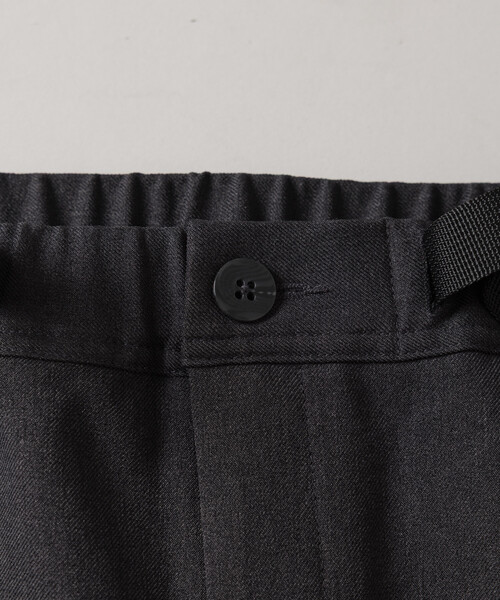FREAK'S STORE（フリークスストア）の「T/R ウェービングベルト スラックスパンツ（スラックス・メンズ・その他13/ブラック/チャコールグレー/グレー・LARGE/MEDIUM）」の10枚目の写真
