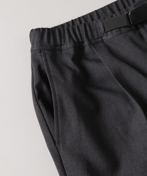 FREAK'S STORE（フリークスストア）の「T/R ウェービングベルト スラックスパンツ（スラックス・メンズ・その他13/ブラック/チャコールグレー/グレー・LARGE/MEDIUM）」の12枚目の写真