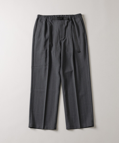 FREAK'S STORE（フリークスストア）の「T/R ウェービングベルト スラックスパンツ（スラックス・メンズ・その他13/ブラック/チャコールグレー/グレー・LARGE/MEDIUM）」の18枚目の写真