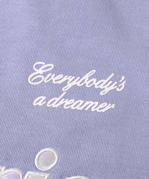 algy（アルジー）の「オーロラロゴアップリケトレーナー（スウェット・キッズ・チャコール/オフホワイト/ラベンダー・X-SMALL/XX-SMALL/MEDIUM/SMALL）」の13枚目の写真