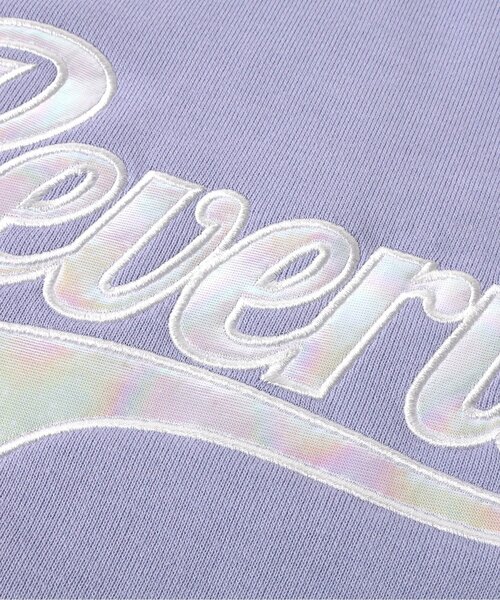 algy（アルジー）の「オーロラロゴアップリケトレーナー（スウェット・キッズ・チャコール/オフホワイト/ラベンダー・X-SMALL/XX-SMALL/MEDIUM/SMALL）」の14枚目の写真