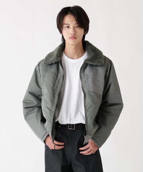 Alpha Industries(アルファインダストリーズ)の「Alpha Industries/アルファインダストリーズ/NYLON AVIATOR JACKET/ナイロン アビエイター ジャケット(ミリタリージャケット・メンズ・ブラウン/グレー・L/M/2XL/XL)」の9枚目の写真
