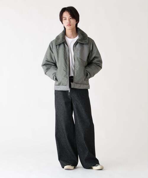 Alpha Industries(アルファインダストリーズ)の「Alpha Industries/アルファインダストリーズ/NYLON AVIATOR JACKET/ナイロン アビエイター ジャケット(ミリタリージャケット・メンズ・ブラウン/グレー・L/M/2XL/XL)」の11枚目の写真