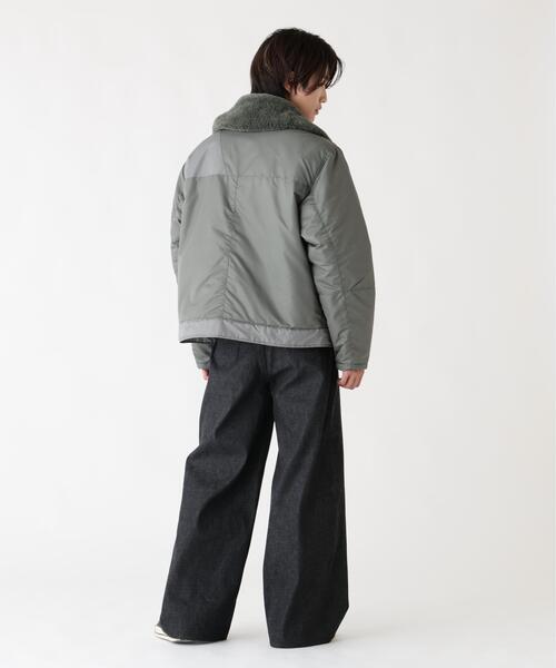 Alpha Industries(アルファインダストリーズ)の「Alpha Industries/アルファインダストリーズ/NYLON AVIATOR JACKET/ナイロン アビエイター ジャケット(ミリタリージャケット・メンズ・ブラウン/グレー・L/M/2XL/XL)」の12枚目の写真