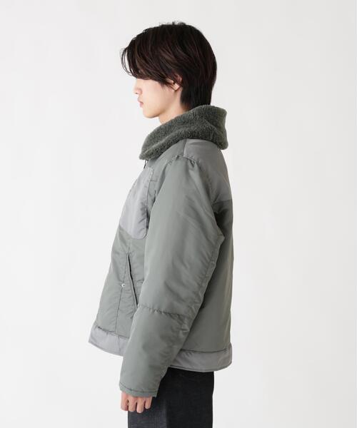 Alpha Industries(アルファインダストリーズ)の「Alpha Industries/アルファインダストリーズ/NYLON AVIATOR JACKET/ナイロン アビエイター ジャケット(ミリタリージャケット・メンズ・ブラウン/グレー・L/M/2XL/XL)」の13枚目の写真