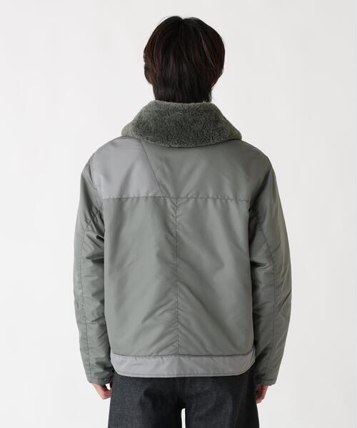 Alpha Industries(アルファインダストリーズ)の「Alpha Industries/アルファインダストリーズ/NYLON AVIATOR JACKET/ナイロン アビエイター ジャケット(ミリタリージャケット・メンズ・ブラウン/グレー・L/M/2XL/XL)」の14枚目の写真