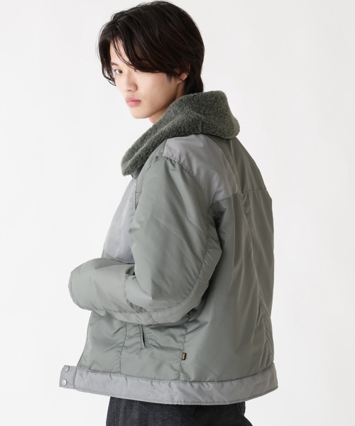 Alpha Industries/アルファインダストリーズ/NYLON AVIATOR JACKET