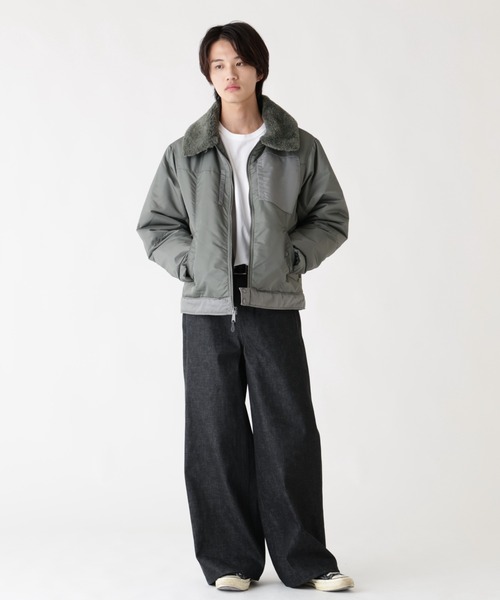 Alpha Industries/アルファインダストリーズ/NYLON AVIATOR JACKET