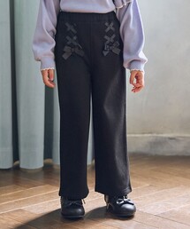 ANY | レースアップ 裏シャギーワイドパンツ(その他パンツ)