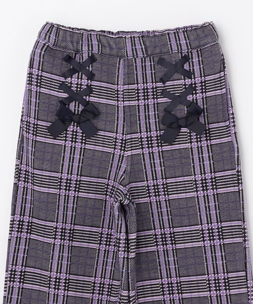 ANY（エニィ）の「レースアップ 裏シャギーワイドパンツ（その他パンツ・キッズ・ブラウン系3/ブラック系/ブラック系3・130/120/110）」の16枚目の写真