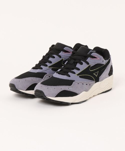 ASBee(アスビー)の「mizuno ミズノ CONTENDER メンズスニーカー(コンテンダー)(スニーカー・メンズ・グリーン系その他/パープル・25.5cm/26.0cm/26.5cm/27.0cm/27.5cm/28.0cm/29.0cm/30.0cm)」の2枚目の写真