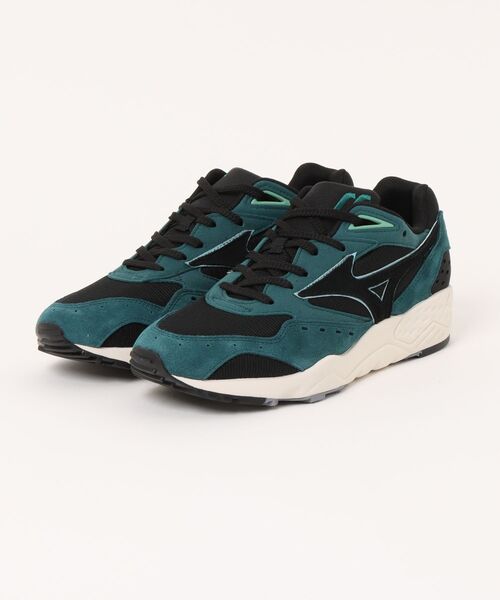 ASBee(アスビー)の「mizuno ミズノ CONTENDER メンズスニーカー(コンテンダー)(スニーカー・メンズ・グリーン系その他/パープル・25.5cm/26.0cm/26.5cm/27.0cm/27.5cm/28.0cm/29.0cm/30.0cm)」の1枚目の写真