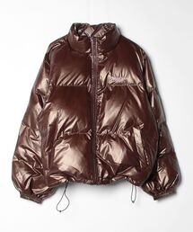 Shiny puffer jacket
