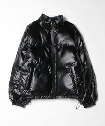 Shiny puffer jacket