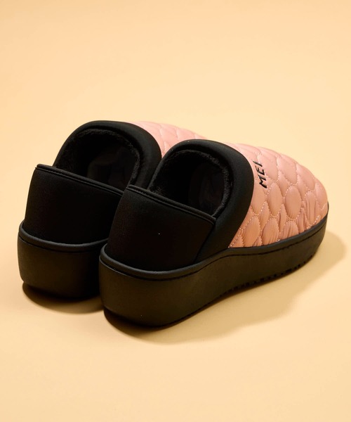 MEI（メイ）の「【 MEI / メイ 】レディース2WAY厚底モックシューズ ★アクリルチャーム付き★（スリッポン・レディース・ブラック/ベージュ/ピンク・S/M/L）」の15枚目の写真