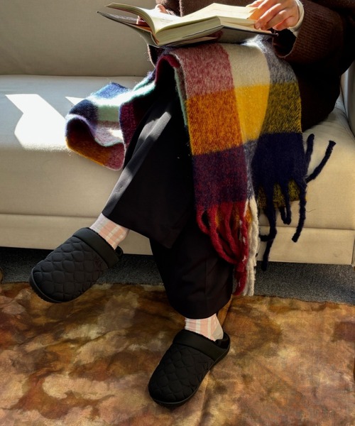 MEI（メイ）の「【 MEI / メイ 】レディース2WAY厚底モックシューズ ★アクリルチャーム付き★（スリッポン・レディース・ブラック/ベージュ/ピンク・S/M/L）」の19枚目の写真