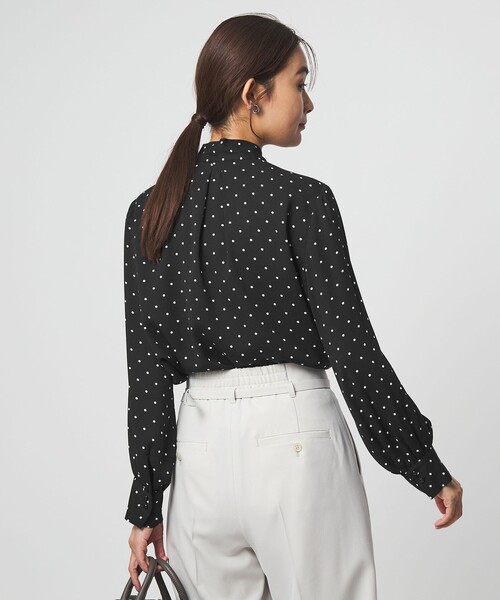 green label relaxing（グリーンレーベルリラクシング）の「トロミ ボウタイ ブラウス マシンウォッシャブル（シャツ/ブラウス・レディース・ホワイト/その他1・FREE）」の17枚目の写真