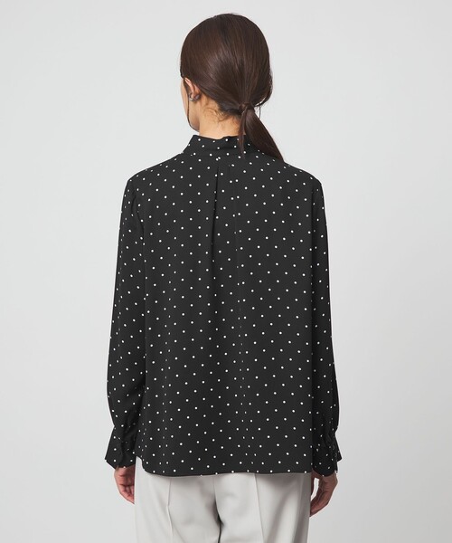 トロミ ボウタイ ブラウス マシンウォッシャブル（シャツ/ブラウス