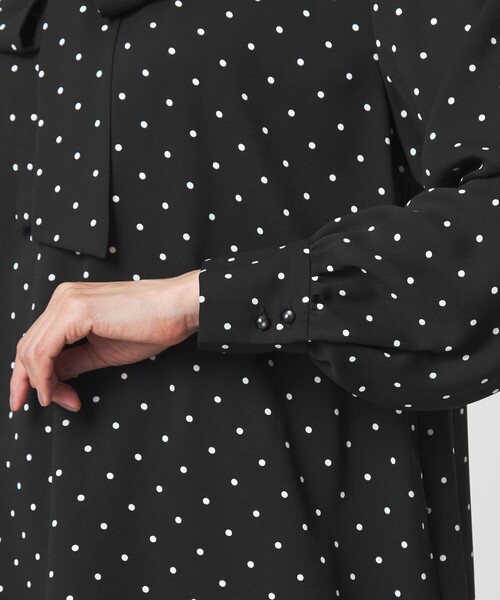 green label relaxing（グリーンレーベルリラクシング）の「トロミ ボウタイ ブラウス マシンウォッシャブル（シャツ/ブラウス・レディース・ホワイト/その他1・FREE）」の22枚目の写真