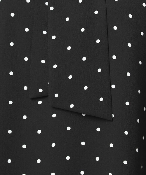 green label relaxing（グリーンレーベルリラクシング）の「トロミ ボウタイ ブラウス マシンウォッシャブル（シャツ/ブラウス・レディース・ホワイト/その他1・FREE）」の7枚目の写真